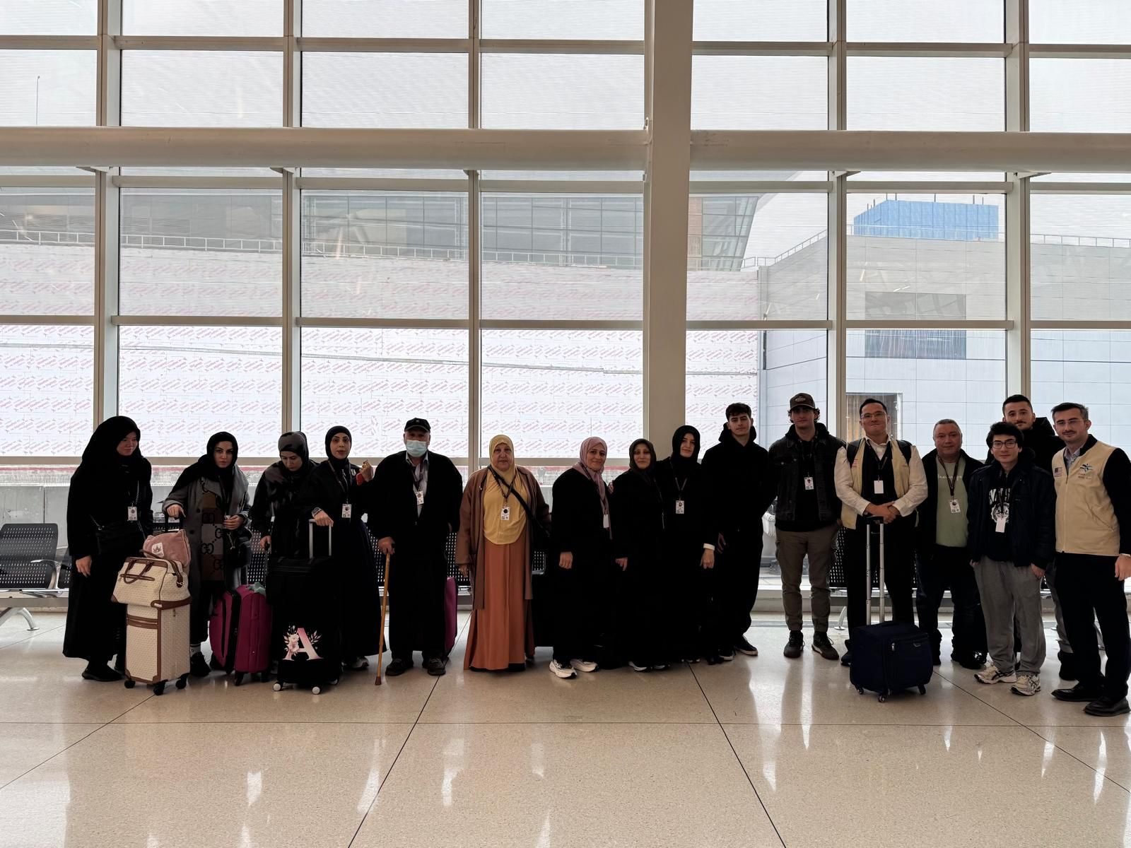 Hisar Tour staff meeting the group at JFK before departure