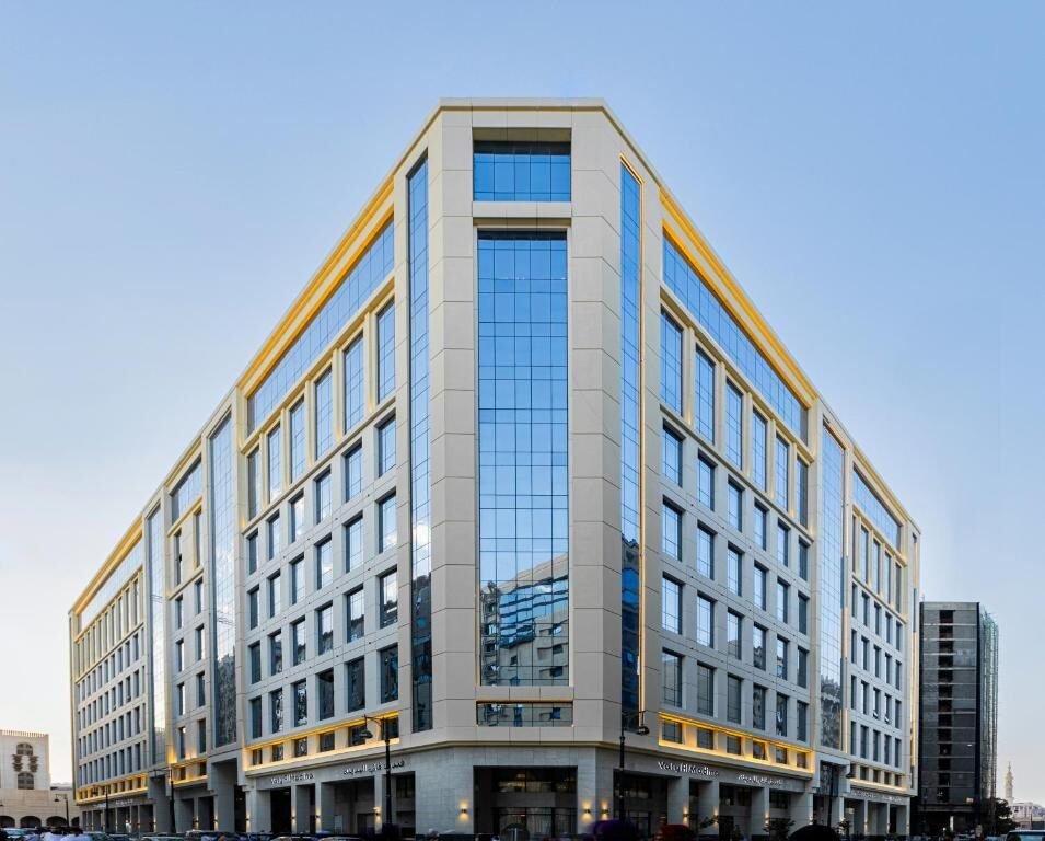 Exterior of Maien Taibah Hotel in Madinah